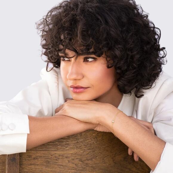 NEW Marrin Costello Soleil Dainty 14K Gold Plated Chain Bracelet - Picture 7 of 8